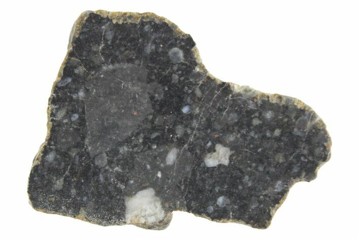 Polished Lunar Meteorite ( g) Slice - NWA #360257